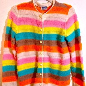 ZADO Made in Japan Terry Cardigan Vintage Size M/L